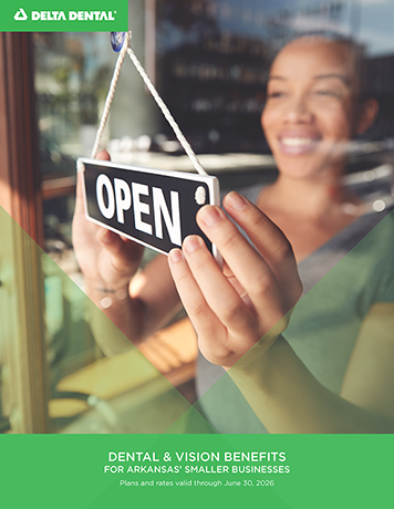 Small Group Dental and Vision Overview Brochure Preview Image, One Man, Two Women